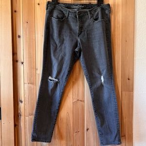 Women’s Grey Highwaist Skinny Jeans